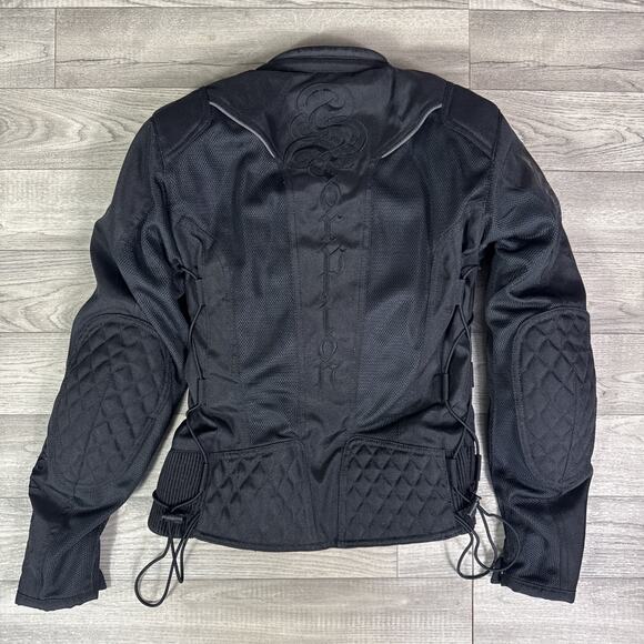 Scorpion Exo Skeletal Protection Zip Up Motorcycle Jacket sz S - Picture 7 of 12